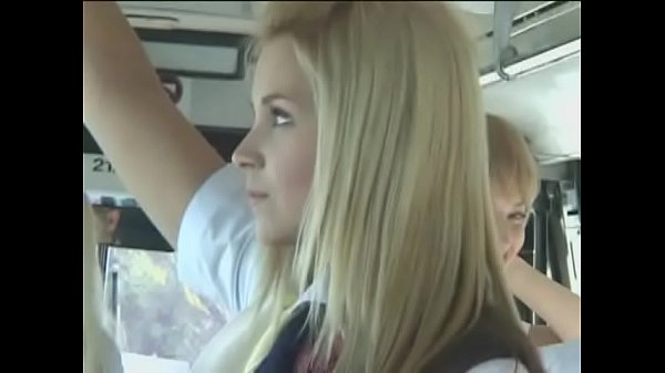 Blonde teens blowjobs handjobs on bus