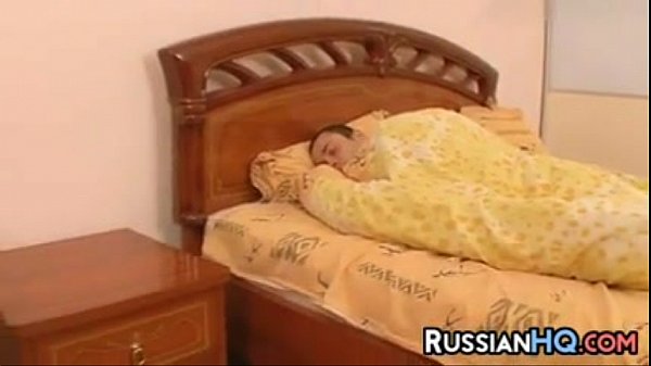 Blonde Russian In Pink Lingerie