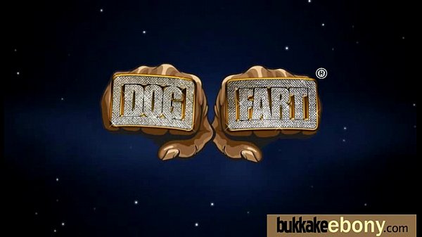 Ebony gets group cumshots 10