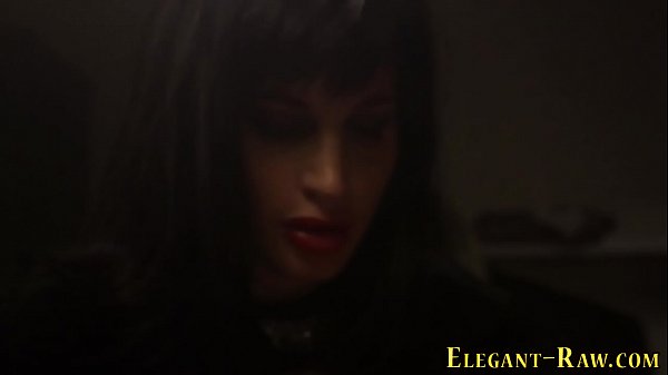 Glam babes ass cumshot