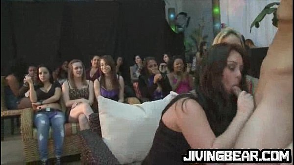 MILFs suck dancer’s big cock