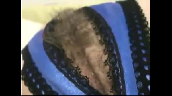 Sexy milf ass and hairy pussy in crotchless pan…