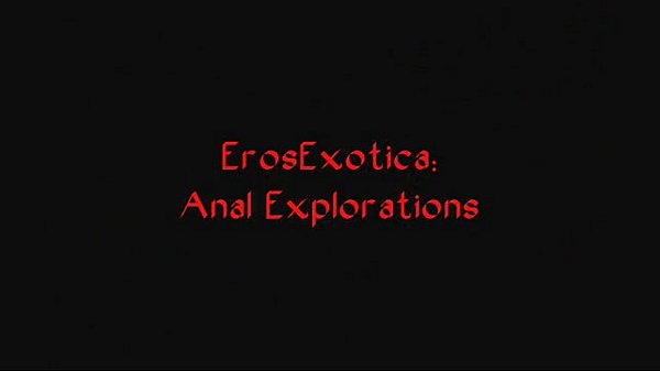 Anal Explorations