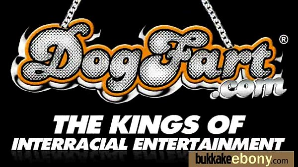 Ebony gets group cumshots 21