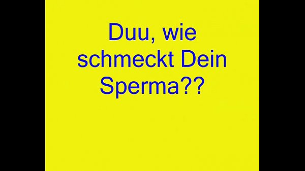 German slut swallows