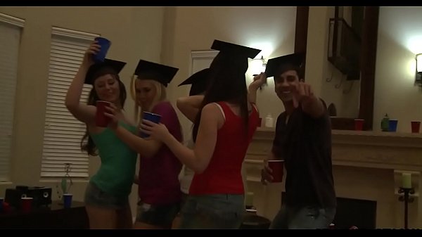 Sexy teens get creamed