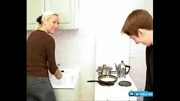 Blonde Russian Mom and Son